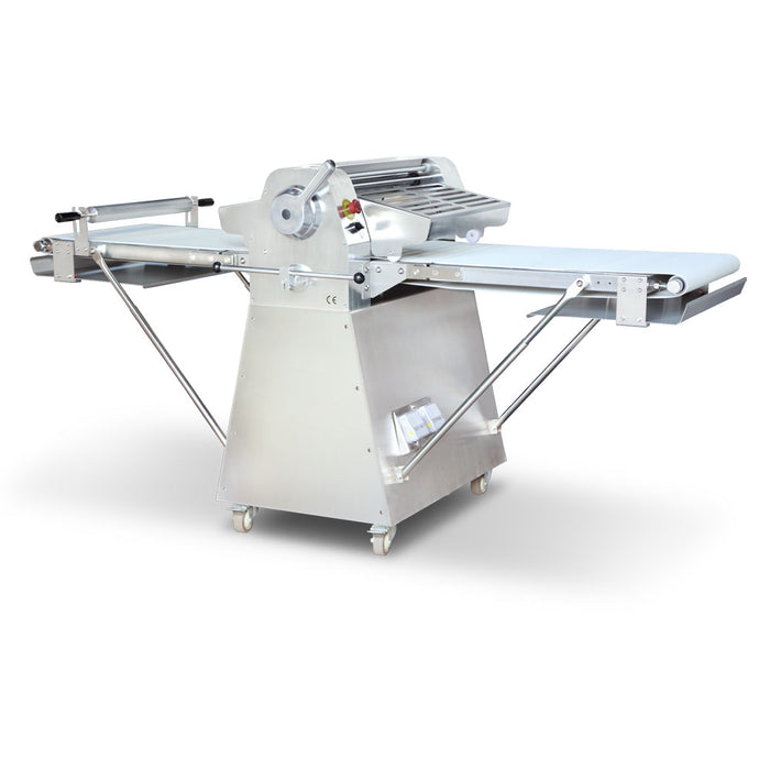 FSS-89-220 89"Stainless Steel Reversible 220v Floor Model Dough Sheeter