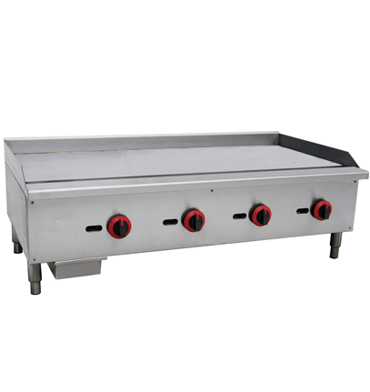 CGG-48M 48" Gas Countertop Griddle with Manual Controls - 120,000 BTU