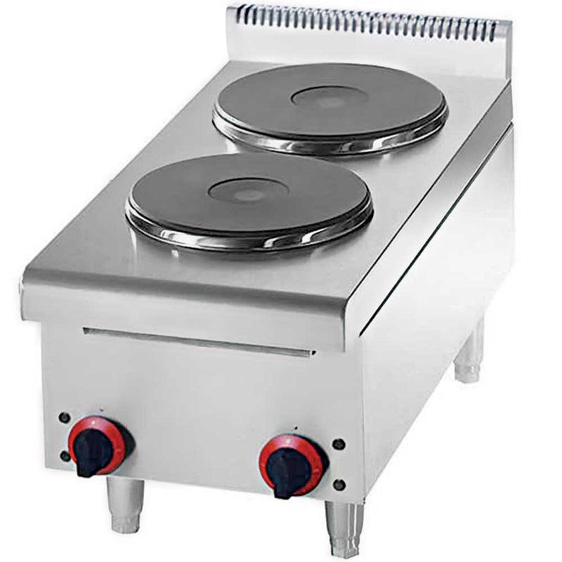 GS2 Countertop 2 Burner Electric Hot Plate - 5200W