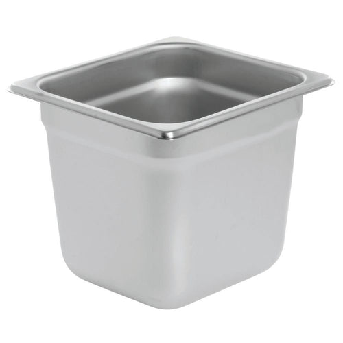 PFP-16-6 One-Six 1/6 Stainless Steel Food Pan with 6" Depth