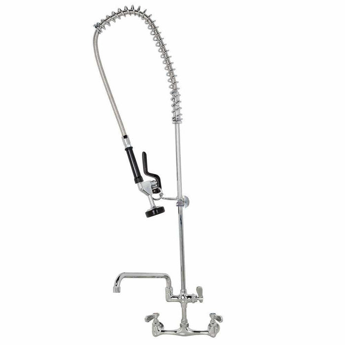 PPRS-12 Wall-mounted Pre-rinse Assembly with 12" Swing Spout