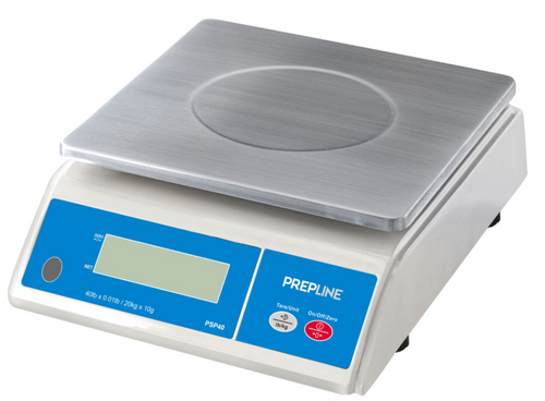 PSP40 40 lb. Digital Portion Control Scale with LCD Display
