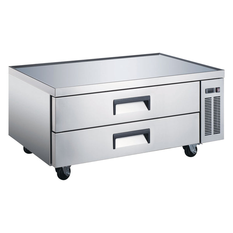 CB52 52" 2 Drawer Stainless Steel Refrigerated Chef Base