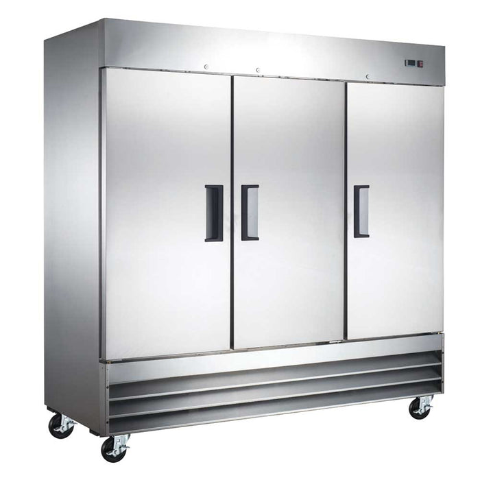 C-3RE 81" Triple Door Reach-In Refrigerator