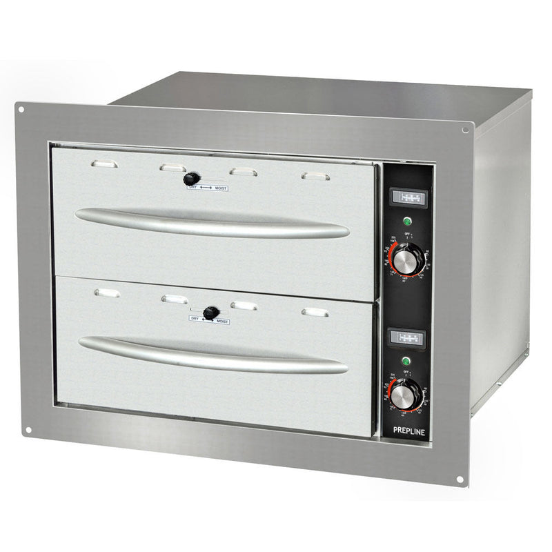 BDW2 Double Built-in Stainless Steel Drawer Warmer- 900W, 120V