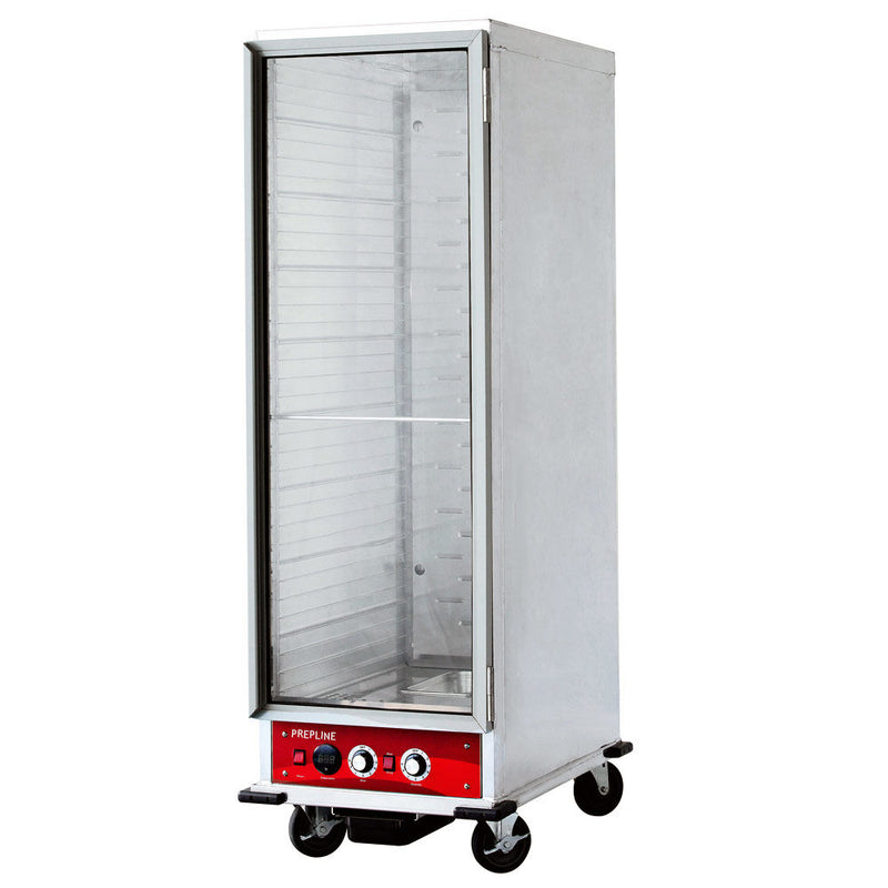 MPI1836 Full Size Insulated Heater Proofer Cabinet with Clear Door - 120V