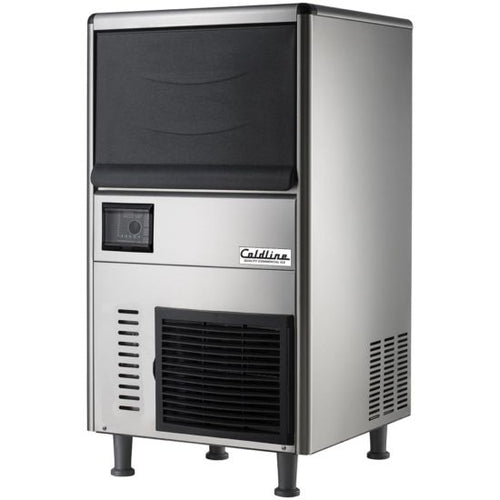 Coldline NU280 26" 280 lb. Commercial Granular Nugget Ice Machine with 110 lb. Ice Bin, Air Cooled