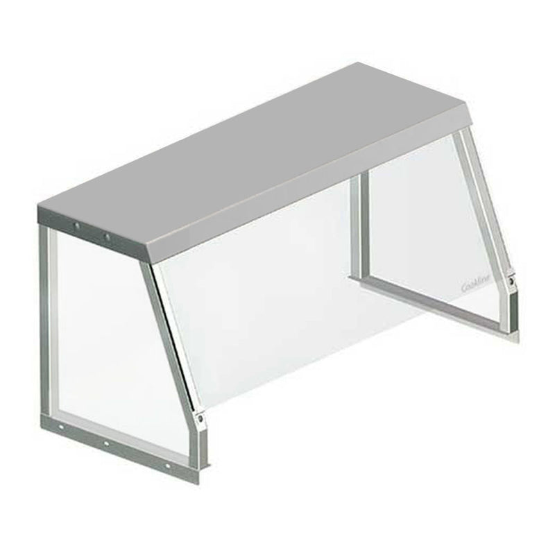 SG-1530 32" Angled Sneeze Guard for Steam Tables, Salad Bars