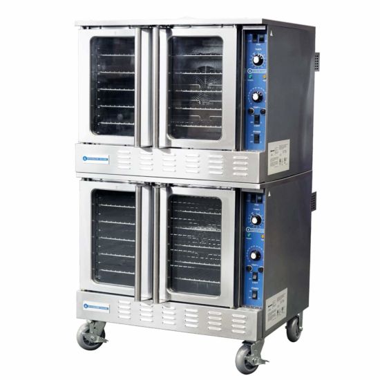 SR-COE-DBL-240 Double Deck Full Size Electric Convection Oven - 240V, 1PH