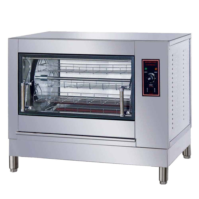 ER-268 40” 12 Chicken Batch Electric Rotisserie Oven - 220V